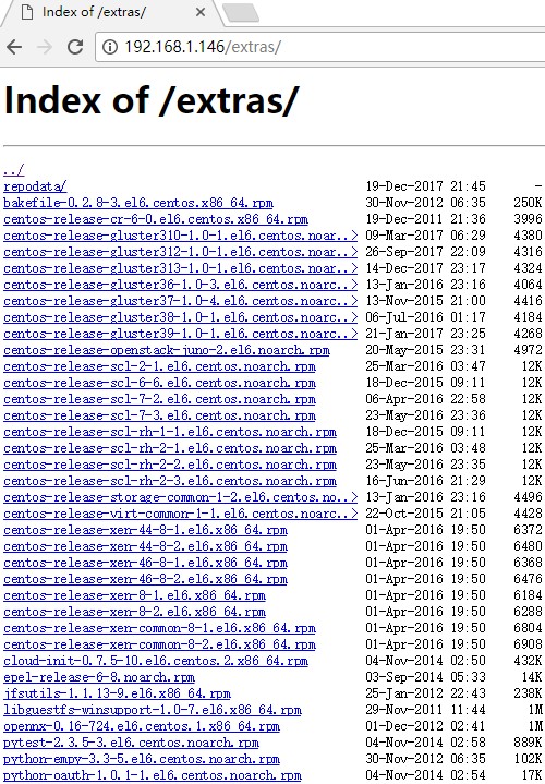 CentOS 6.9自建开源镜像站