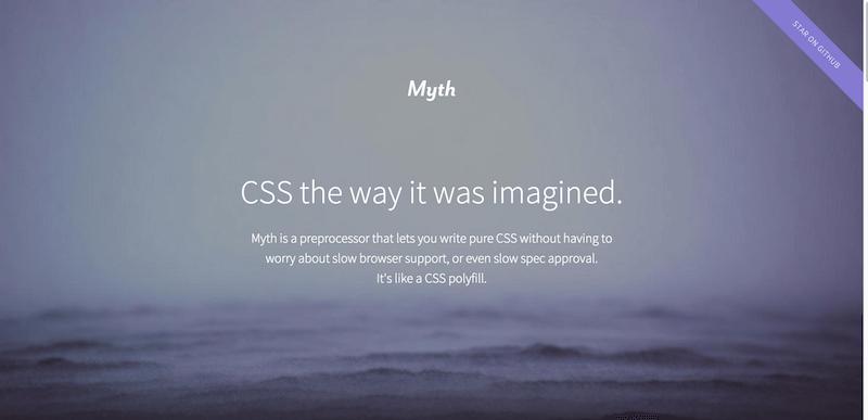 Myth   CSS the way it was imagined.