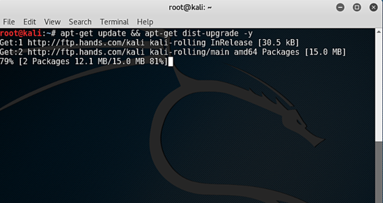 Updating Kali Linux