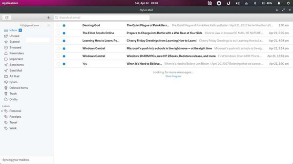 Nylas Mail: 一个Linux的免费邮件客户端 - 51CT