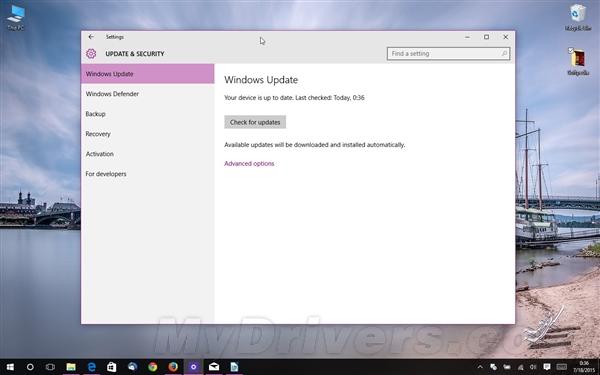Windows 10“正式版”升级了！