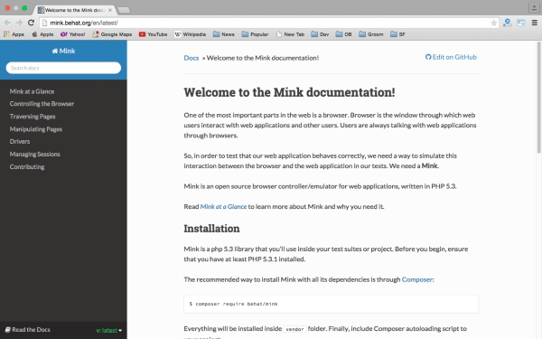 php-tools-mink