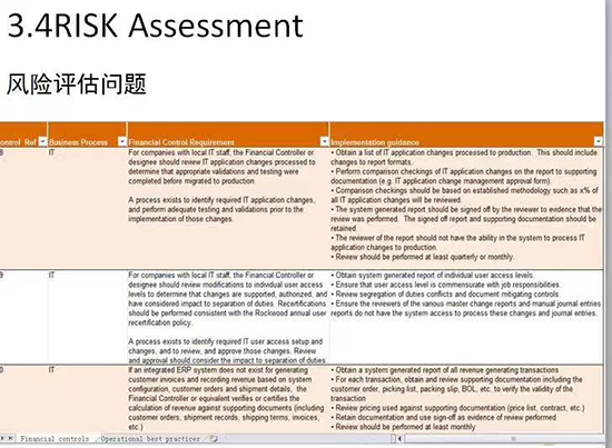 Risk Assessment风险评估