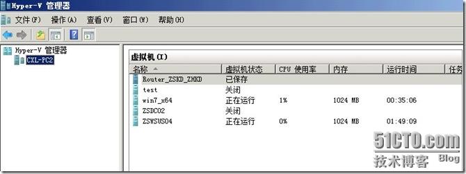 windows 7在工作组模式下管理 Hyper-V