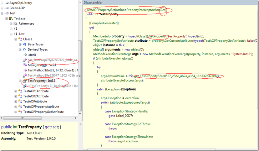 MSBuild + MSILInect实现编译时AOP-改变前后对比