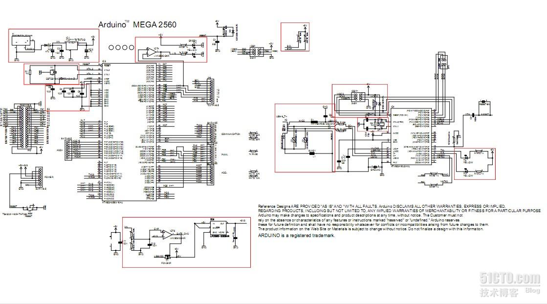 Arduino mega принципиальная схема