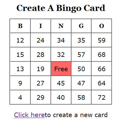 利用javascript制作宾果 Bingo 游戏 Weixin 的博客 Csdn博客