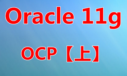 Oracle11g OCP 考试实战培训视频课程(上)_共