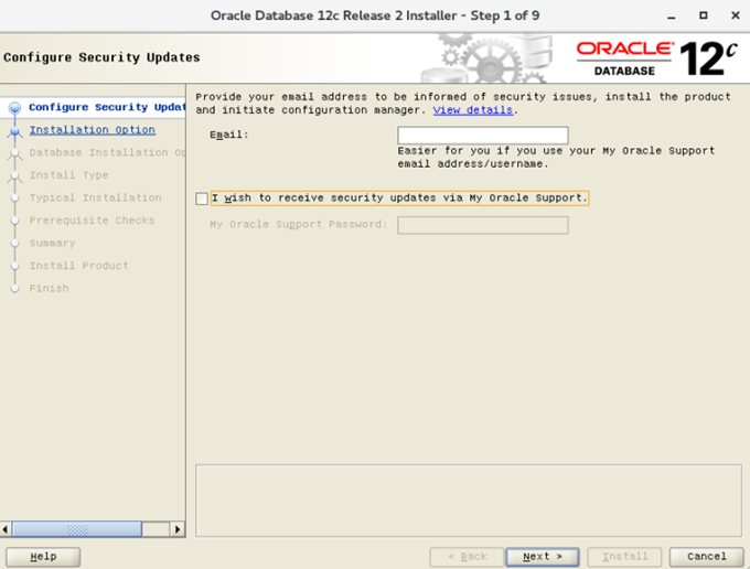 CentOS 7.4安装配置Oracle 12cR2 12.2.0.1.0 