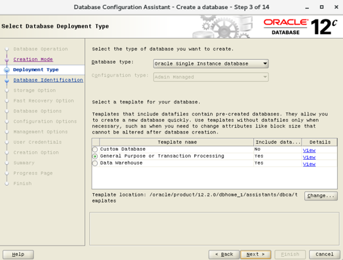 CentOS 7.4安装配置Oracle 12cR2 12.2.0.1.0 