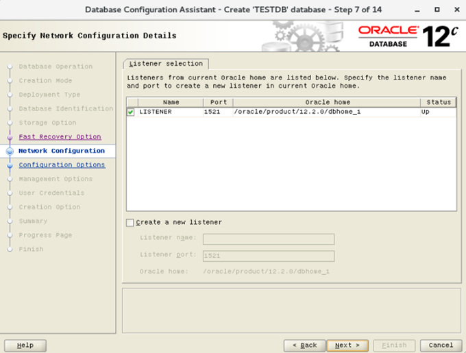 CentOS 7.4安装配置Oracle 12cR2 12.2.0.1.0 