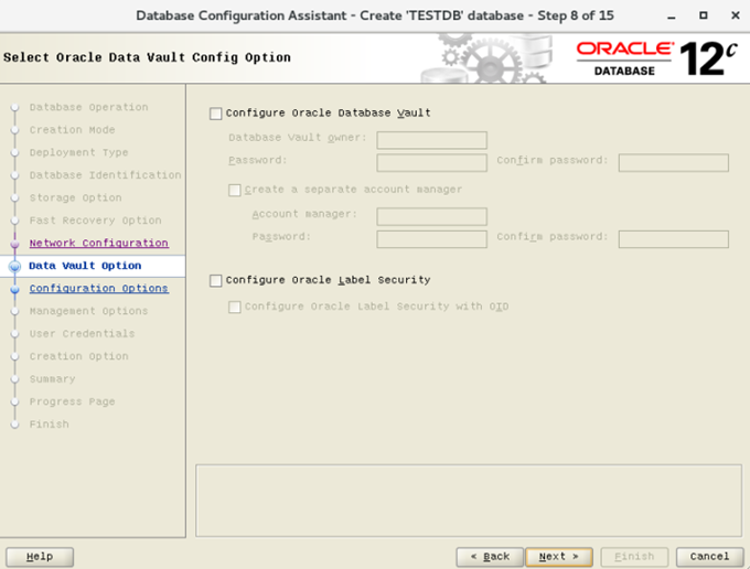 CentOS 7.4安装配置Oracle 12cR2 12.2.0.1.0 