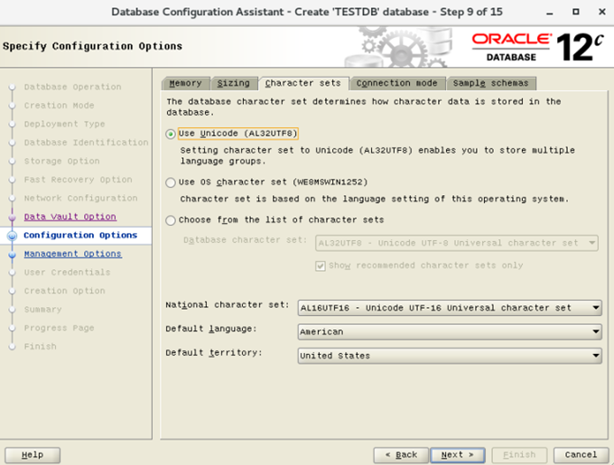 CentOS 7.4安装配置Oracle 12cR2 12.2.0.1.0 