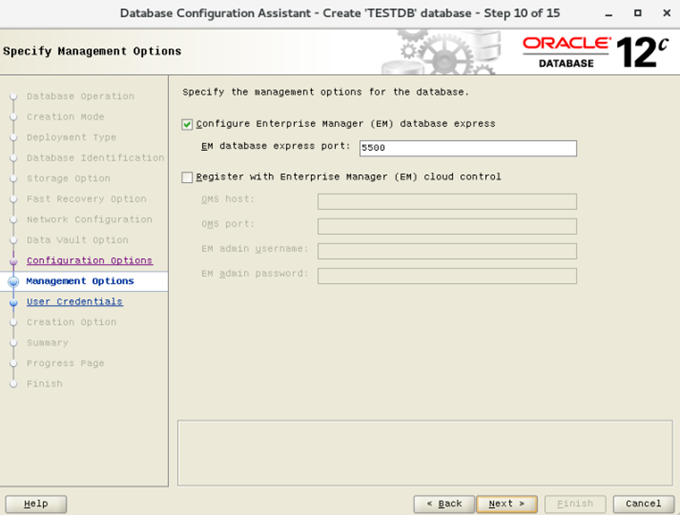 CentOS 7.4安装配置Oracle 12cR2 12.2.0.1.0 