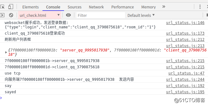 Anti-envelope detection - query Baidu -console.png