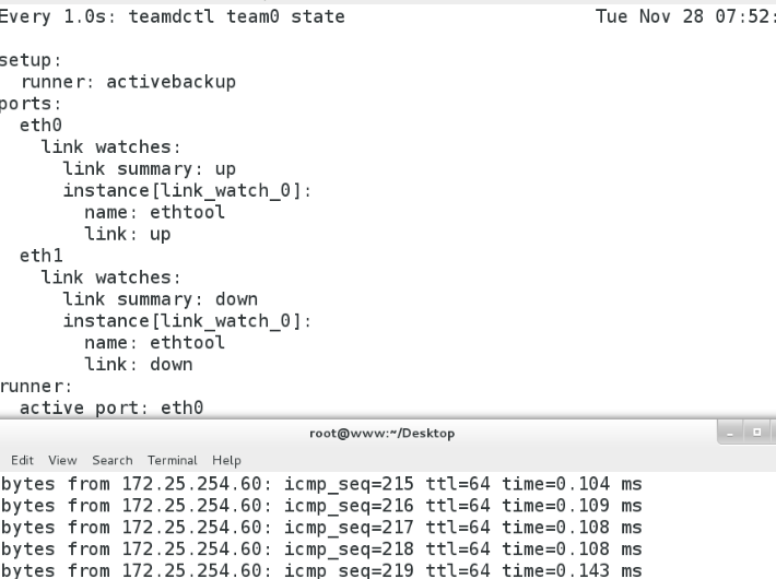 Linux中br0网桥，bond网络及Team接口