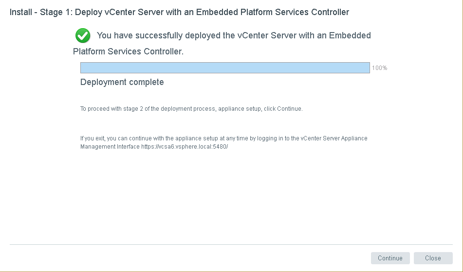 vSphere vsan 6.5部署之一VCSA6.5安装