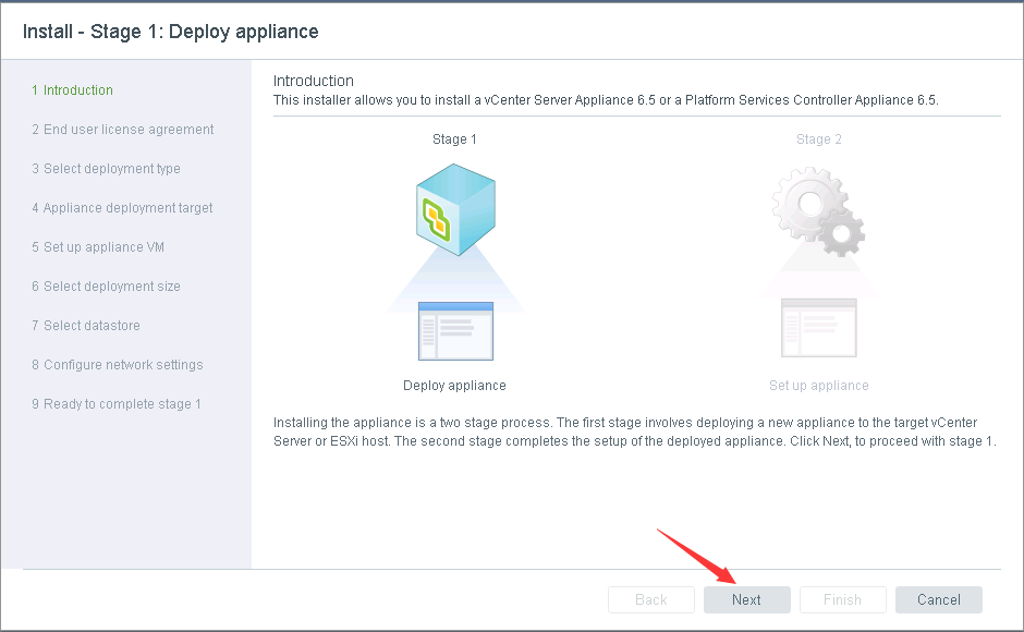 vSphere vsan 6.5部署之一VCSA6.5安装