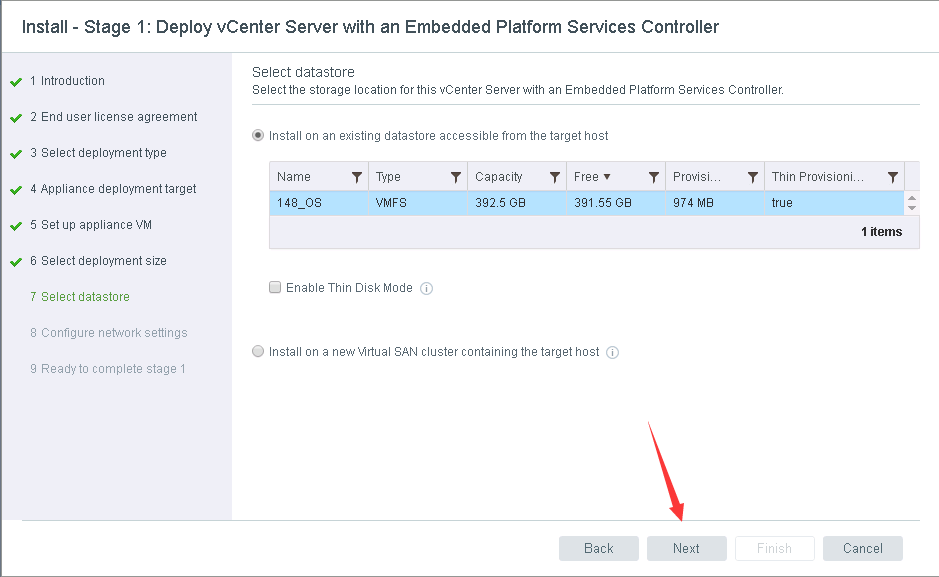 vSphere vsan 6.5部署之一VCSA6.5安装