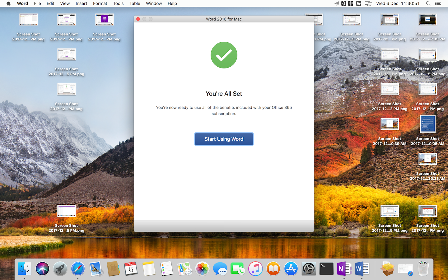 Office 365 On MacOS 系列——安装 Office 2016 for Mac