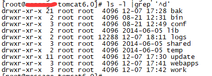 Linux只列出目录的几种方式