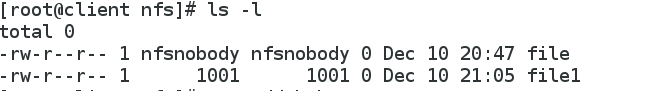 Linux中nfs网络文件共享
