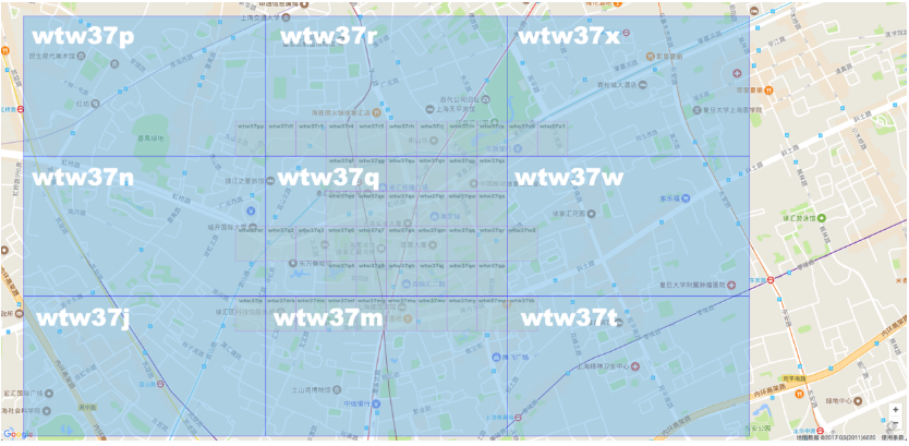 高效的多维空间点索引算法 — Geohash 和 Google S2