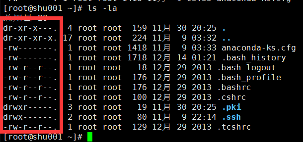 常见Linux系统目录、文件类型、ls命令、alias命令