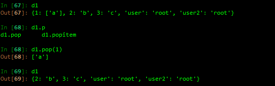 python之列表、元组、字典