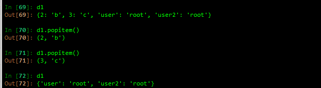 python之列表、元组、字典