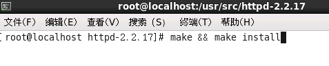 源代码安装httpd服务器