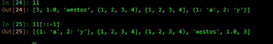 python之列表、元组、字典