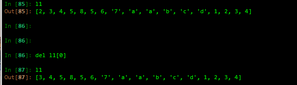 python之列表、元组、字典