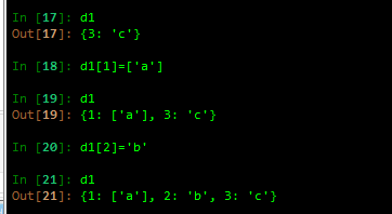 python之列表、元组、字典