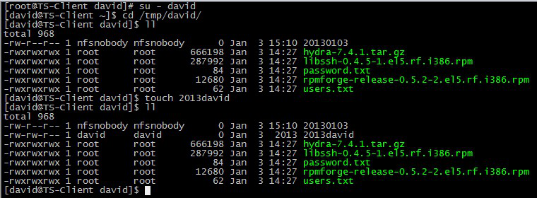 Linux系统配置NFS共享存储