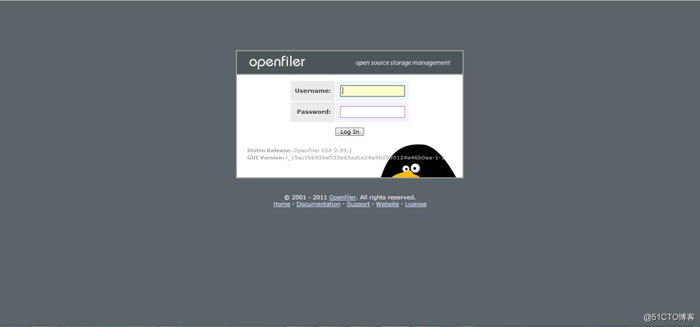 openfiler设置与添加vmware ESXI