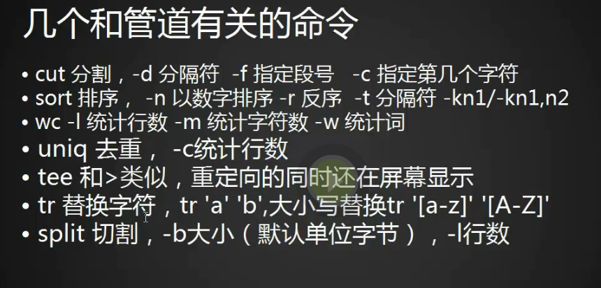 shell特殊符号cut命令sortwcuniq命令tee_tr_split命令shell特殊符号下