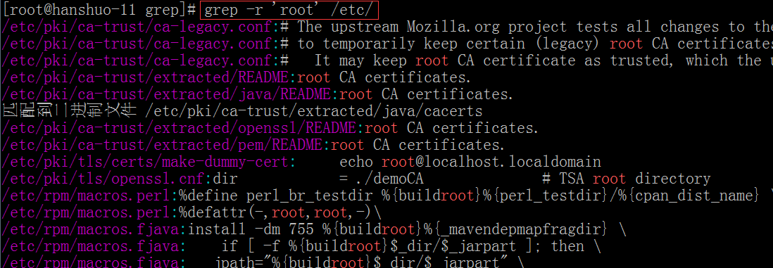 26次课(正则介绍 grep）