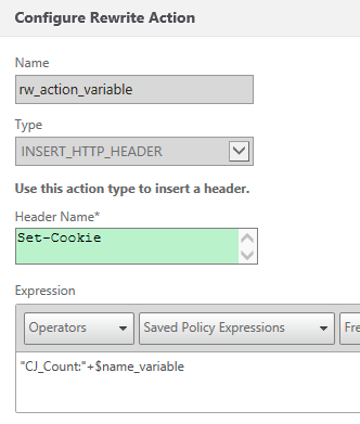 用Netscaler的Variable和Assignment来实现计数控制