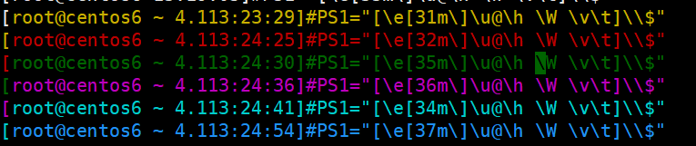 修改Linux的命令提示符及其颜色