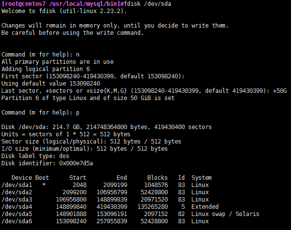 centos7.4二进制安装mysql