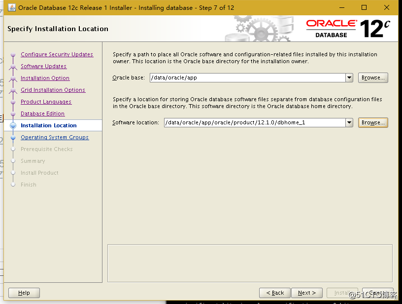 linux6.5安装oracle数据库12c