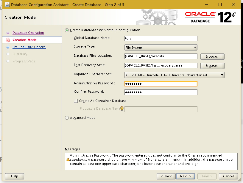 linux6.5安装oracle数据库12c