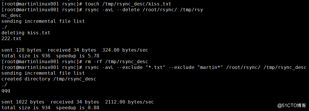 10.28 rsync工具介绍 10.29/10.30 rsync常用选项 10.31 rsync通