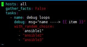 ansible playbook循环