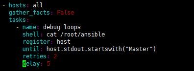 ansible playbook循环