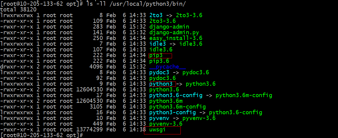 uwsgi的python2+3多版本共存