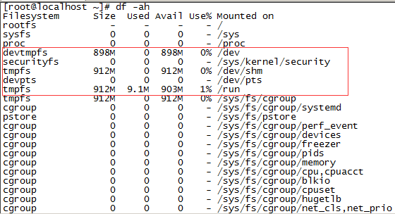 Linux文件系统之df