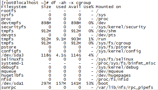 Linux文件系统之df