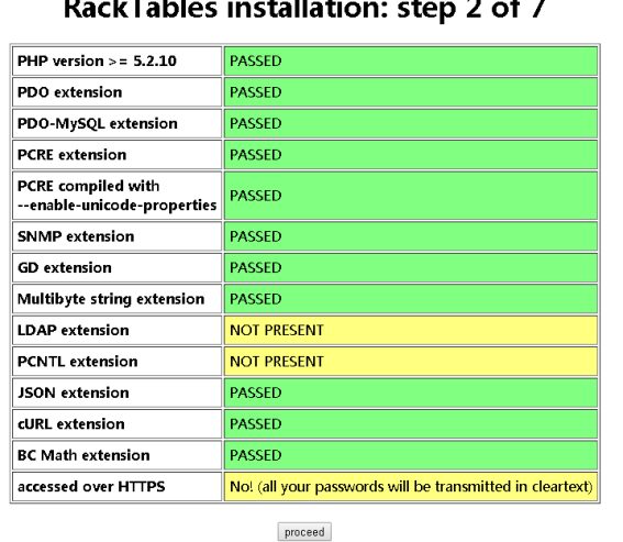 Centos7上搭建Racktables